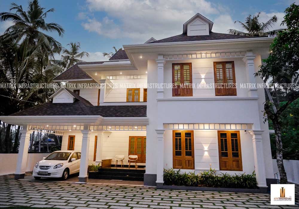 Commercial building — offices and retail construction in Kerala