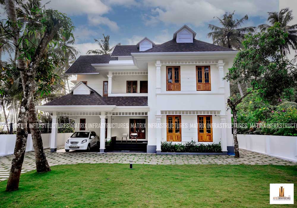 Commercial building — offices and retail construction in Kerala